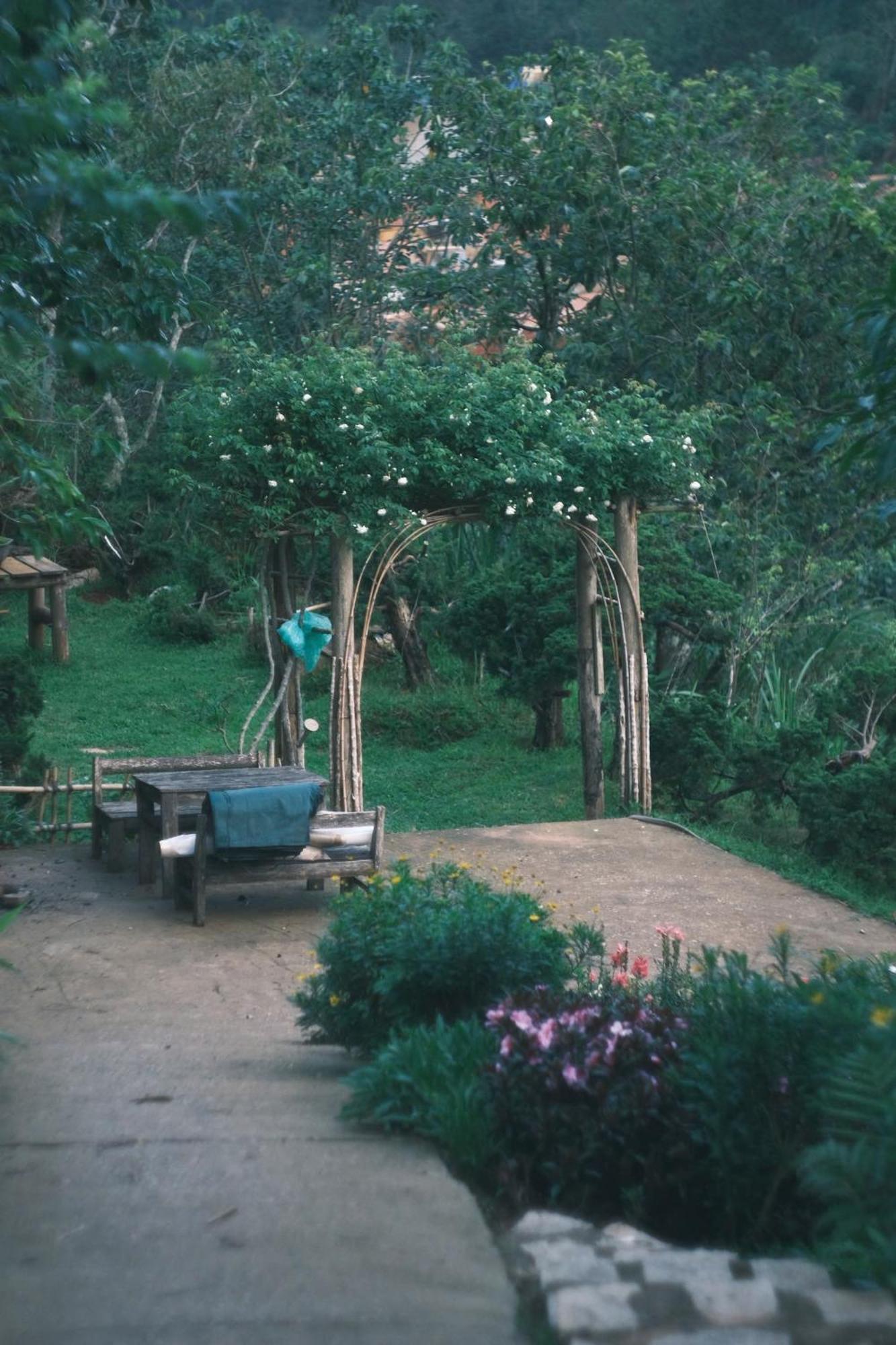 Vuon Nha Cui Homestay Dalat Exteriör bild